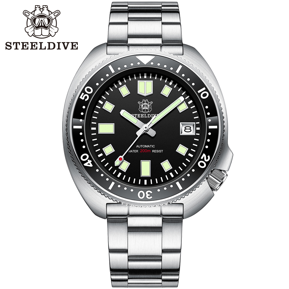 Seiko Watch Presage - STEELDIVE SD1970 Automatic Mechanical Diver Watch