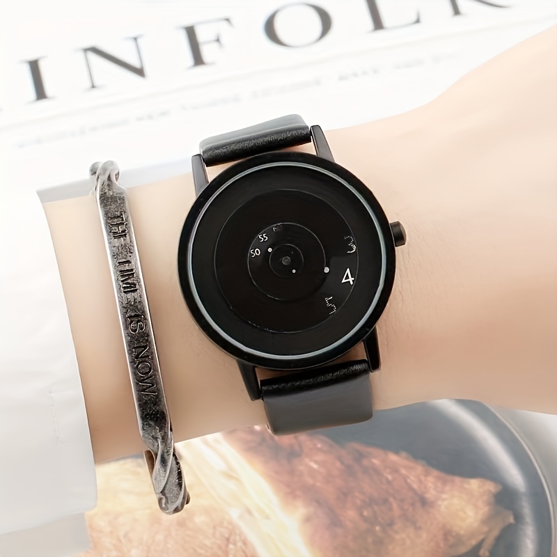 1pcBlack Technology Korean Edi - đánh giá và giá Canvas Strap Watch
