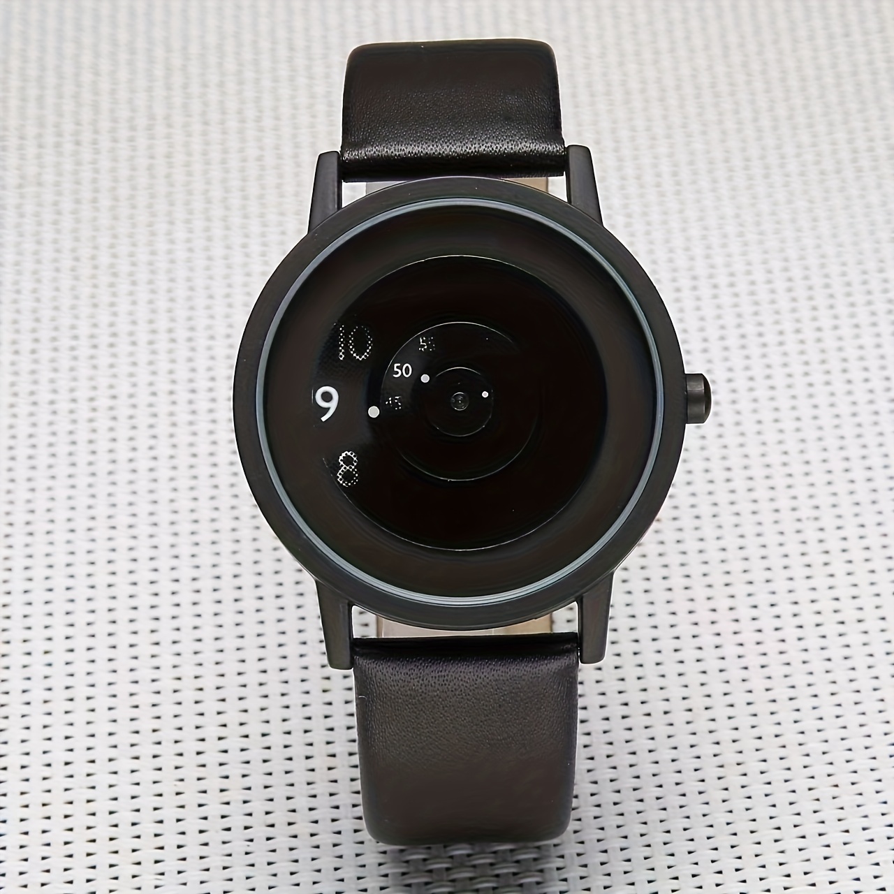 1pcBlack Technology Korean Edi - đánh giá và giá Canvas Strap Watch