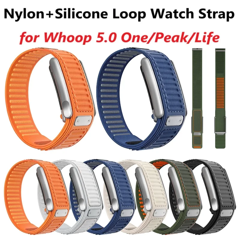 Nylon Silicone Loop Watch Band - đánh giá và giá Sport Loop Velcro