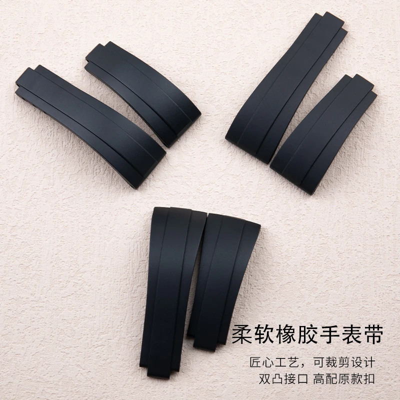 Rubber Short Buckle Watchband  - đánh giá và giá Rolex Watch Datejust