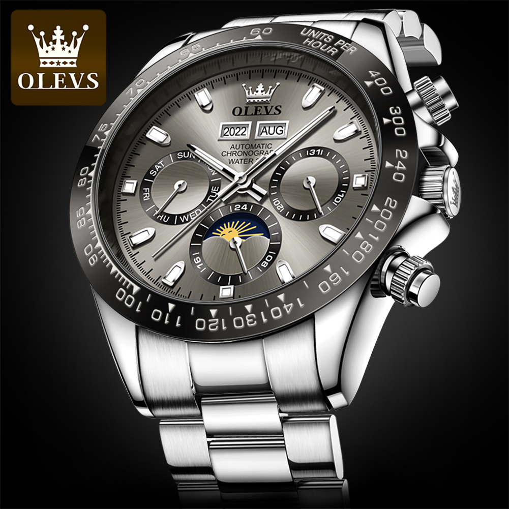 OLEVS Cao Cấp Đồng Hồ Nam Chro - đánh giá và giá Seiko Watch Presage