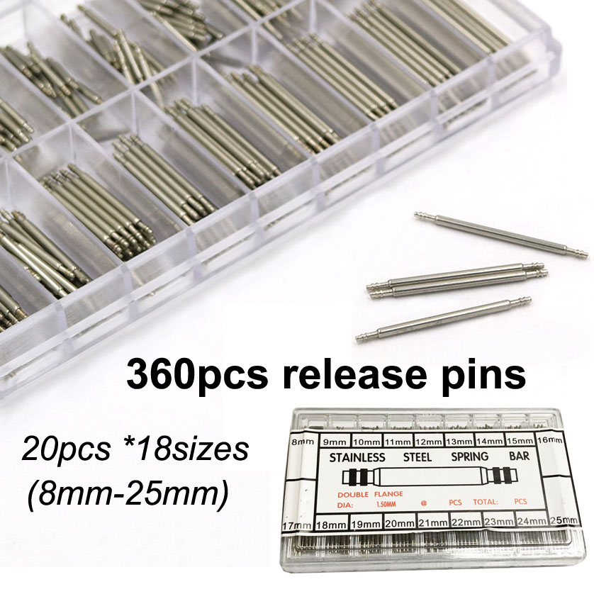 360 Chiếc Đồng Hồ Bộ Công Cụ S - đánh giá và giá Spring Bar Tool Set