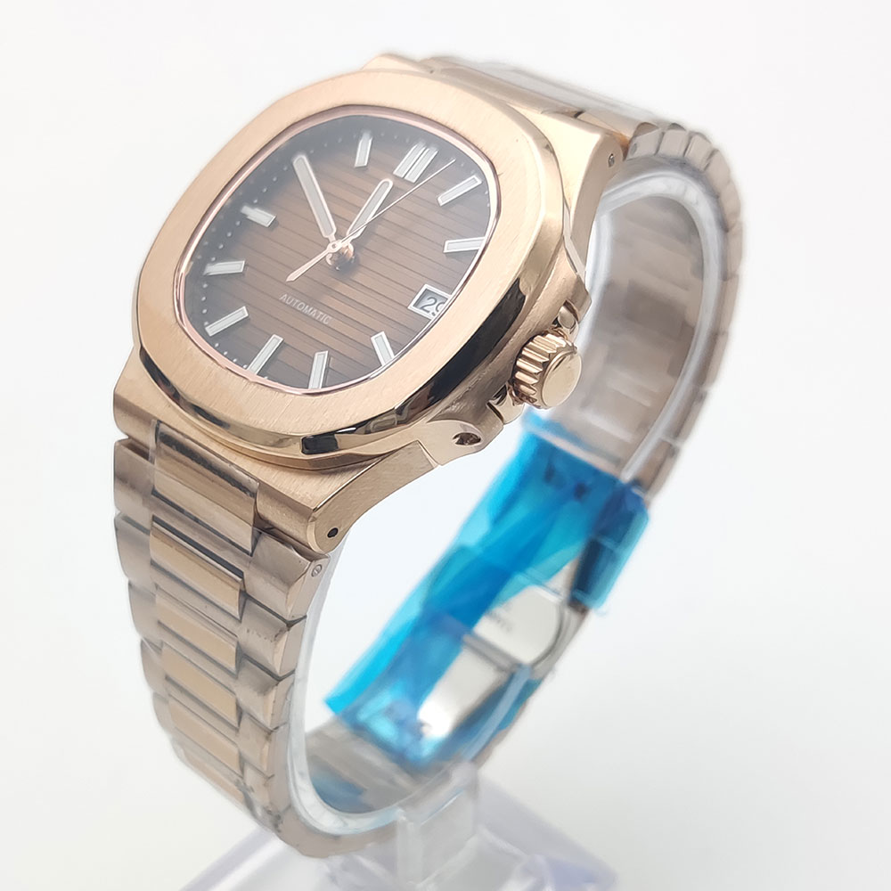 Luxury Rose Gold 40MM Square N - đánh giá và giá Patek Philippe Watch Nautilus