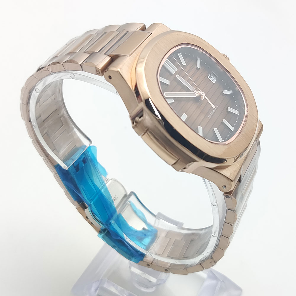 Luxury Rose Gold 40MM Square N - đánh giá và giá Patek Philippe Watch Nautilus