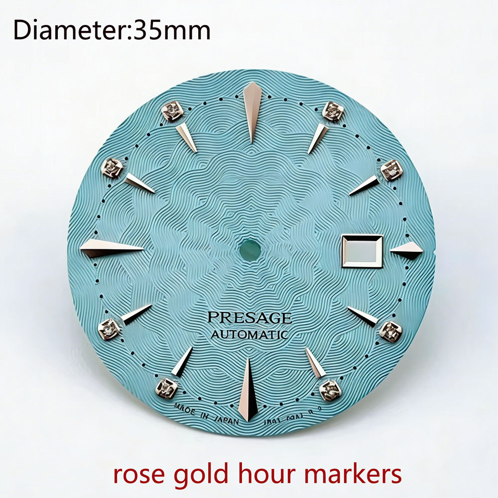 35mm NH35 S logo presage s dia - đánh giá và giá Seiko Watch Presage