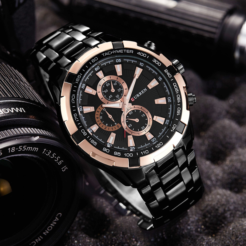 Đồng Hồ Nam CURREN 8023 Đồng H - đánh giá và giá Patek Philippe Watch Nautilus