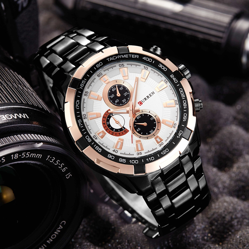 Đồng Hồ Nam CURREN 8023 Đồng H - đánh giá và giá Patek Philippe Watch Nautilus
