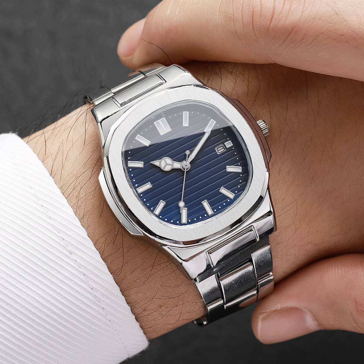 Fashion Square Men Business Wa - đánh giá và giá Patek Philippe Watch Nautilus