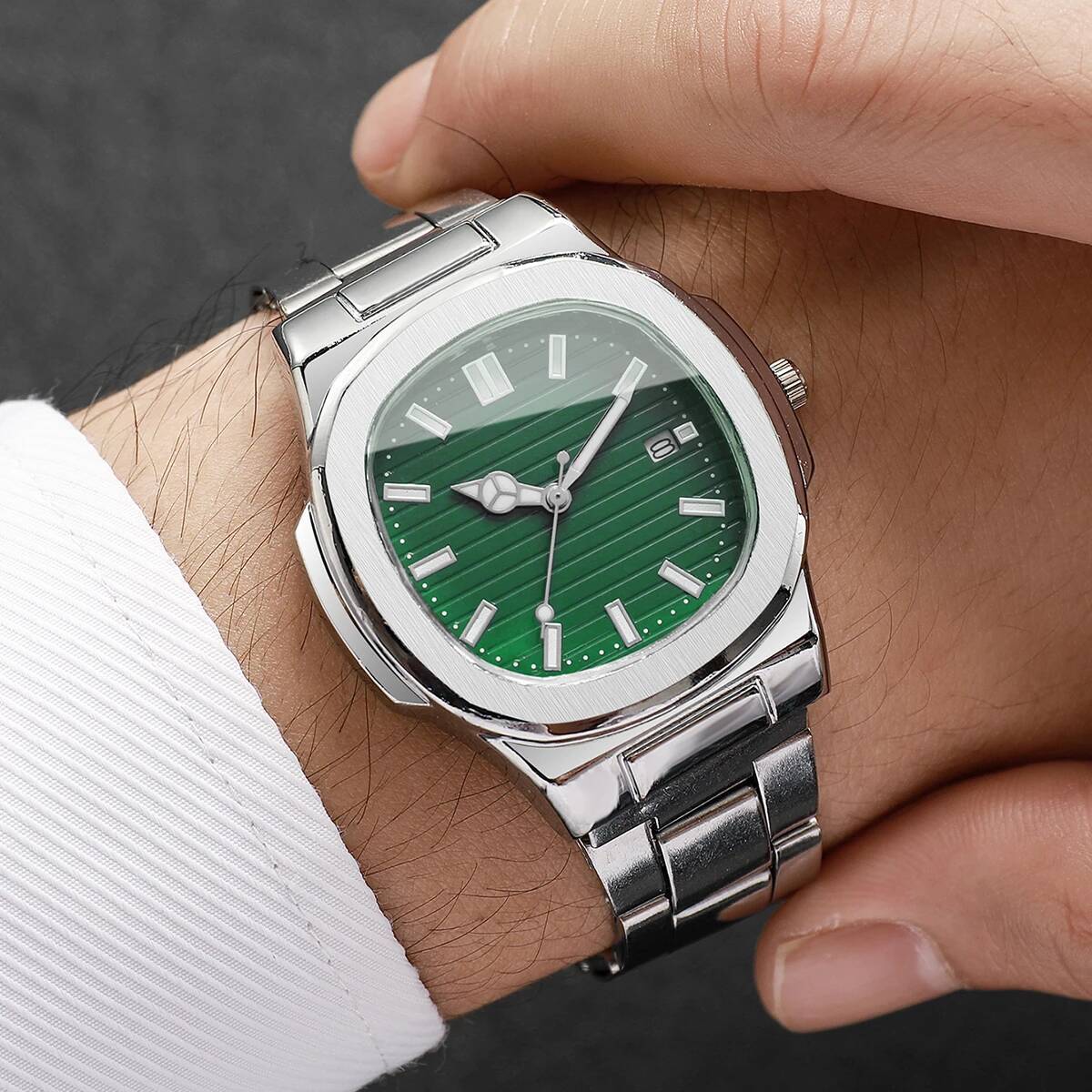 Fashion Square Men Business Wa - đánh giá và giá Patek Philippe Watch Nautilus